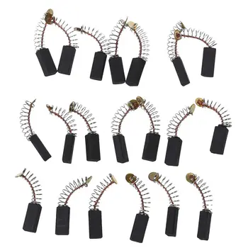 

Wholesales 10 Pairs 12.7 x 5.5 x 4mm Motor Carbon Brushes for Electric Drill Power Tool Accessories