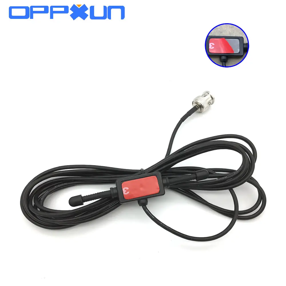 Scanner antenna for Uniden Motorola radio BNC glass mount 4/" mobile full band