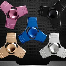 6 цветов Спиннер-Спиннер маленький Клевер Пальчиковый Спиннер Игрушка фокус три Спиннер для пальца, гироскоп Torq игрушка уменьшение стресса