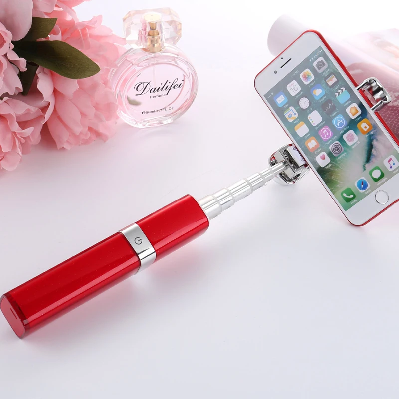 Bluetooth Wireless Extendable Selfie Stick Monopod Lipstick Camera For Android IOS iPhone 6 7 8 Plus Smart Phone | Электроника