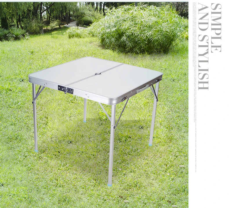 Уличный складной стол и стулья складной стол квадратный небольшой квадратный стол для пикника домашний стол-Маджонг простой
