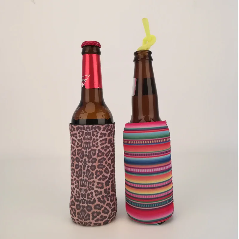 

Wholesale Blanks Tall Skinny Serape Insulation Cover Long Size Leopard Bottle Cooler Color Serape Can Wrap DOM1031010