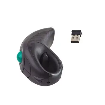 

2019 new 2.4G Wireless Trackball Mouse Mini Handheld Thumb-Controlled USB Air Mouse Mice for PC Laptop 10M Receiving Range