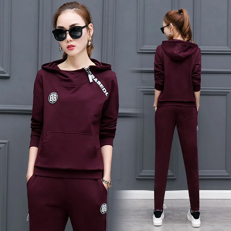 Jogging Suits For Women Jogging Femme Women Sport Suit Tracksuit Women ...