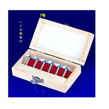 

6PCS/Set 1/4 Shank 6.35mm Tungsten Carbide Router Bit Set Wood Slotting knife Trimming Cutter