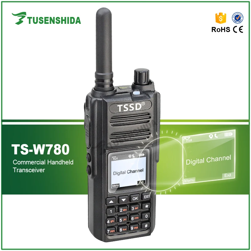 

New Arrival Long Range 3G/GSM Smart-PTT WCDMA Two Way Radio TS-W780
