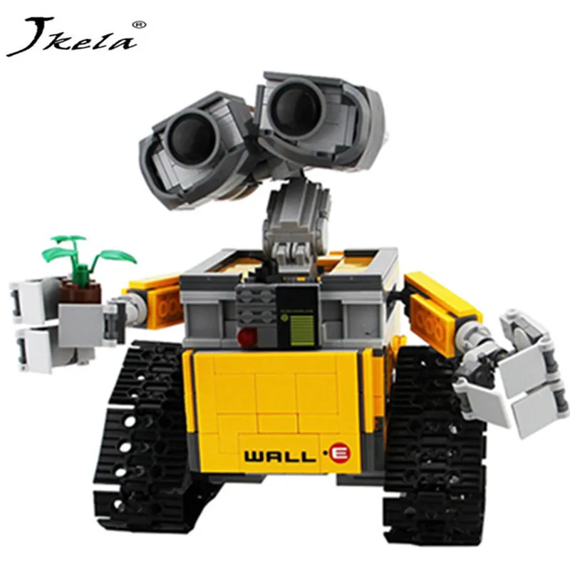 

[Hot] legoingly te 16003 Idea Robot WALLing Building Set Kits Toys Educational Bricks Blocks toys for Children DIY Gift