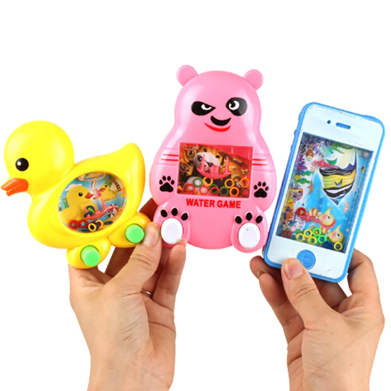 

1 PC squishy Water Ring Toss Squeeze Toy Child Handheld Game Machine Parent-Child Interactive Antistress Game Toys For Children