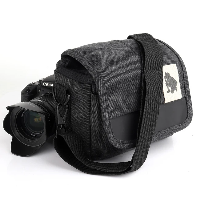 US $9.98 DSLR Lowepro Camera Shoulder Bag SLR Canvas Photo Handbag Lens Cases Shockproof Digital Camera Bags