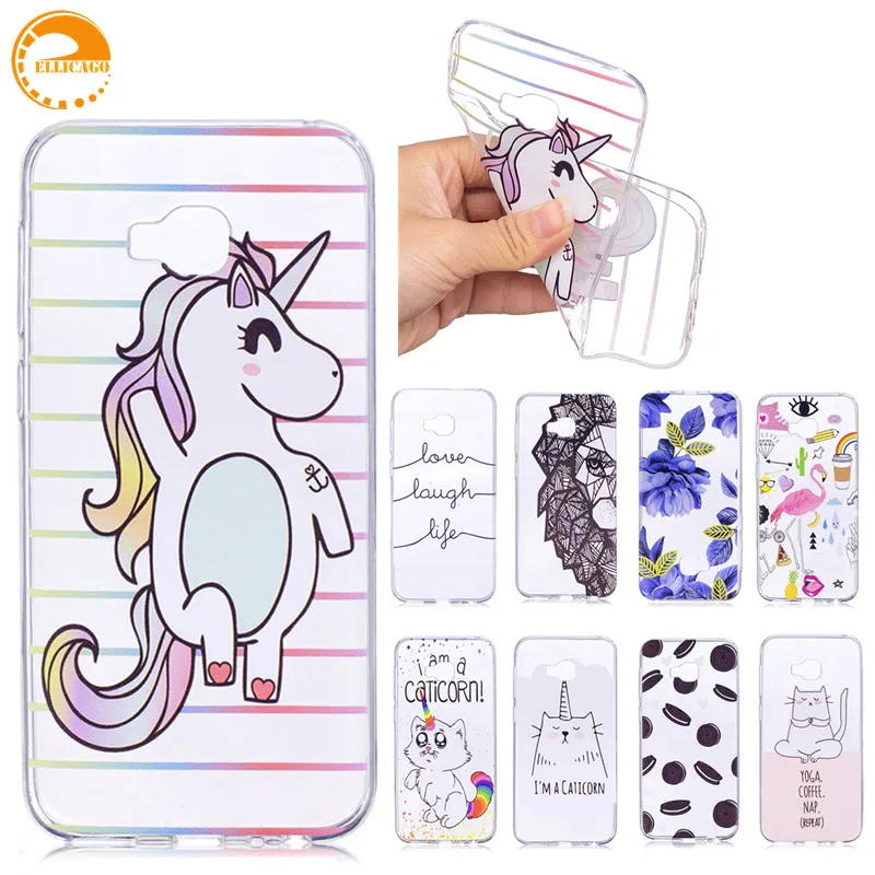 

Ellicago Soft Phone Case For Asus Asus ZenFone 4 Selfie Pro ZD552KL 5.5" Case Transparent Silicon Cover Skin Shell Housing Hoods