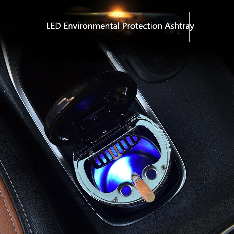 LED Car Ashtray5