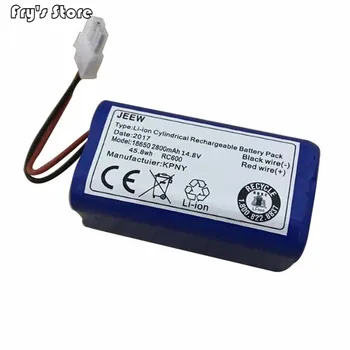 

14.8V 2800mAh robot Vacuum Cleaner Battery Pack replacement for chuwi ilife v7 V7S Pro Robotic Sweeper 1PCS