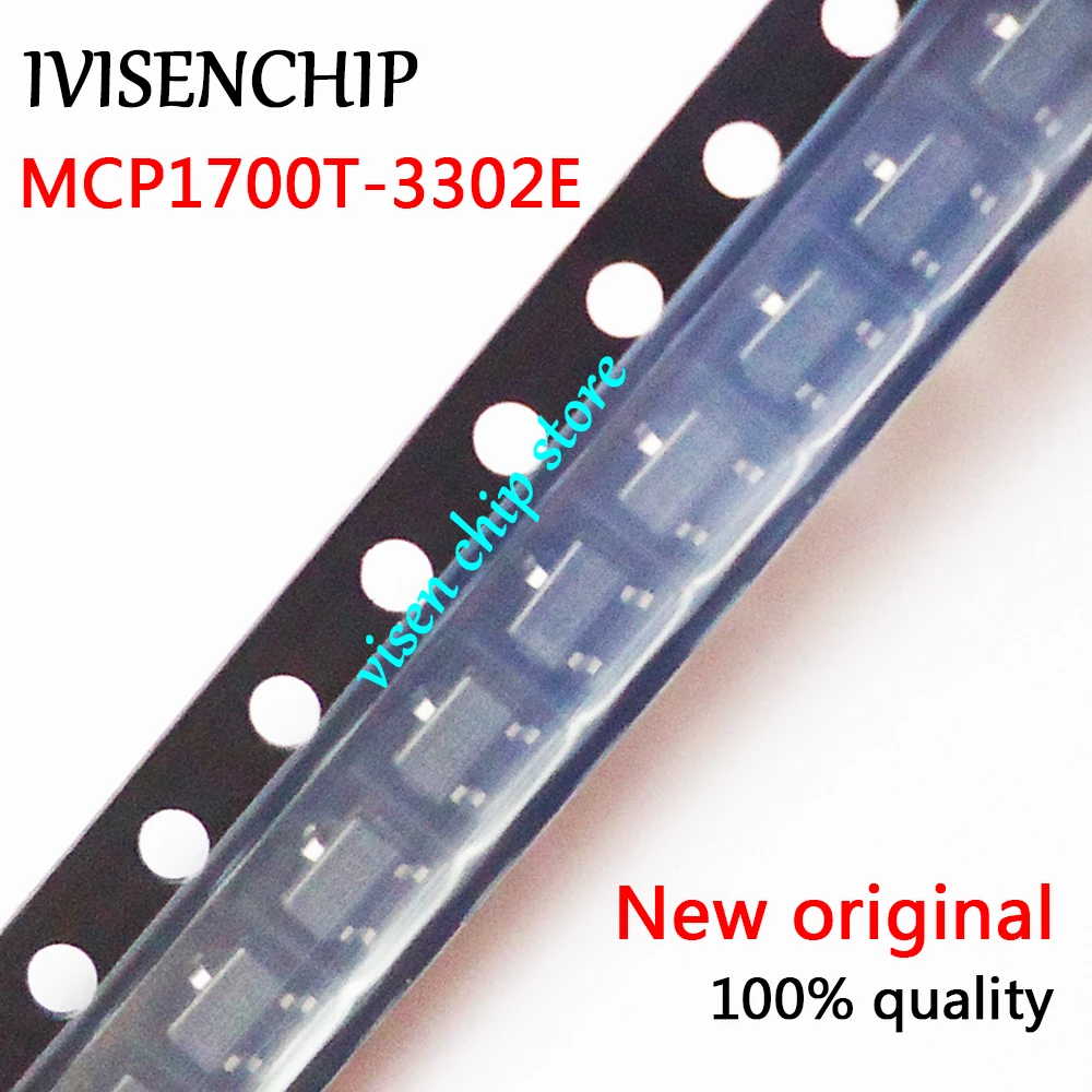 

50 шт MCP1700T-3302E MCP1700T MCP1700 SOT-23