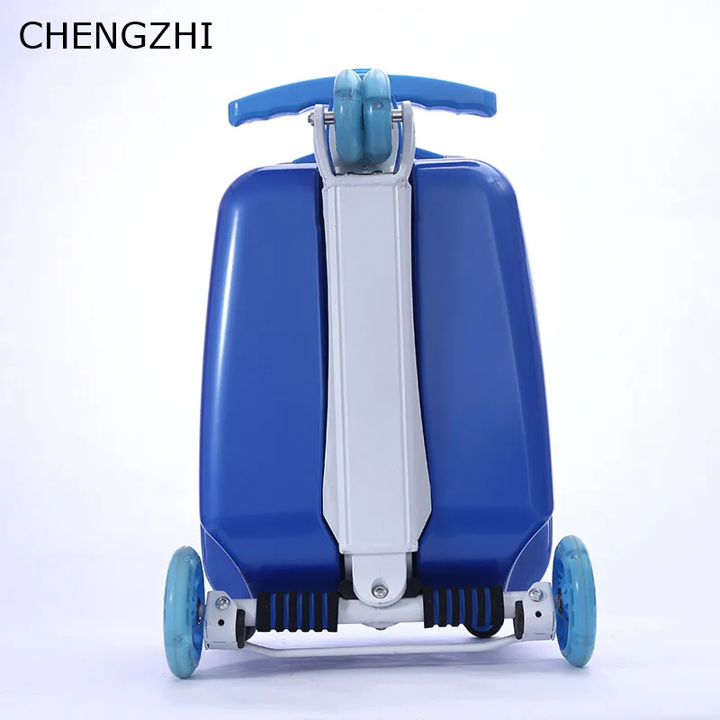 CHENGZHI 18 дюймов милый мультяшный детский спортивный рюкзак для скутера багажа