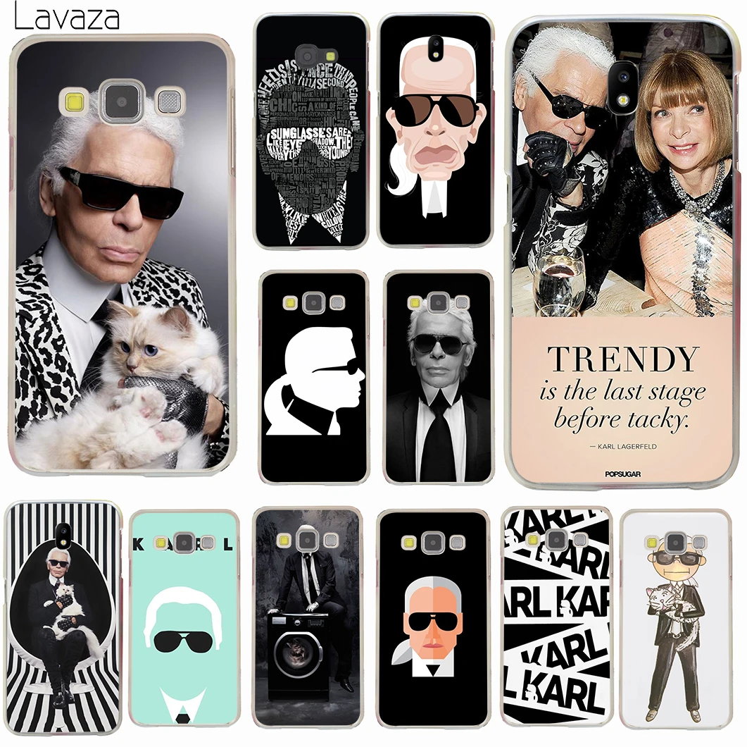 Lavaza Fashion Karl Lagerfeld Green Hard Phone Case for