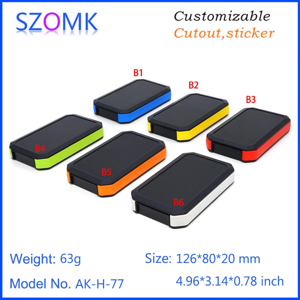 szomk handheld plastic box for electronics instrument housing plastic enclosure for pcb design junction box device project box (32)
