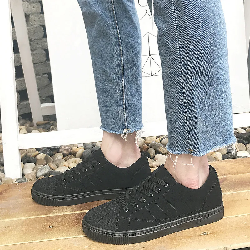 

Fashion Flock solid men shoes Spring/Autumn Cool shoes men breathable light fashion men tennis flats solid breathable sneakers