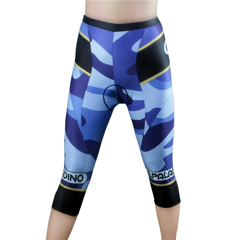 ILPALADINO Female Cycling Pant 3D Padded Bike Shorts Ladies Girls Downhill Bicycle Tights 3/4 Pants Sports Riding Trousers