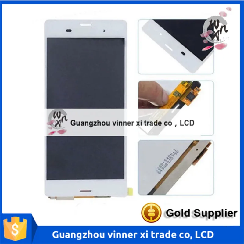 

LCD Display+touch screen Digitizer Assembly for SONY Z3 D6603 D6643 D6653 Black