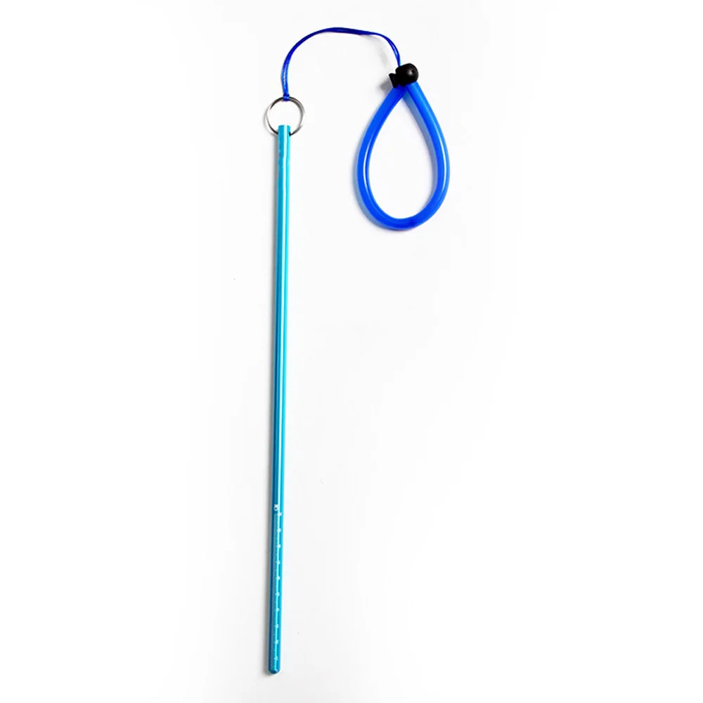 Подводное погружение палочка для лобстера указатель стержень алюминиевый сплав бак Banger подводный шейкер шум производитель - Цвет: blue