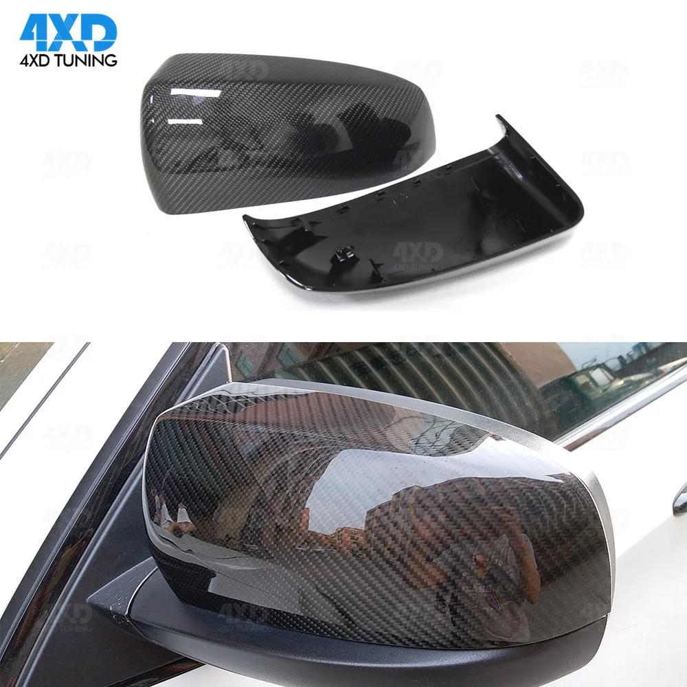 Carbon Fiber Mirror Cover For BMW X5 E70 X6 E71 carbon Side RearView mirror cover 2007 2008 2009 2010 2011 2012 2013 | Автомобили и