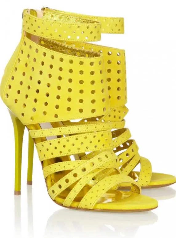 

Spring and summer fashion new Luomaxi and open-toed bright Huangchun handmade sandals