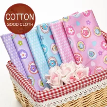 6 шт. детский сад версия мультфильм цветок на заказ Сделай Сам хлопчатобумажная ткань хлопок простыни по почте посылка 40x50