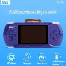 Tetris ретро-консоль 300 игр не повторять классический ретро мини портативная игровая консоль AV линия видеоигры