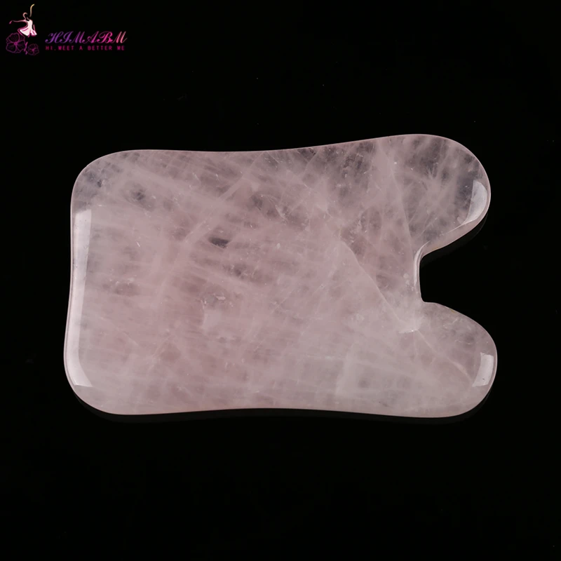 1 Pcs 100% natural rose quartz guasha board massage tool facial treatment scraping tool for body health care 1 Pcs 100% natural rose quartz guasha board massage tool facial treatment scraping tool for body health care