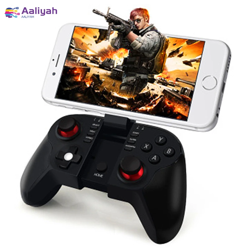 

Compatible with PS3,PC,Smart Phone,TV Box VR Wireless Bluetooth Gamepad pubg controller Bluetooth4.0Controller Joystick portable