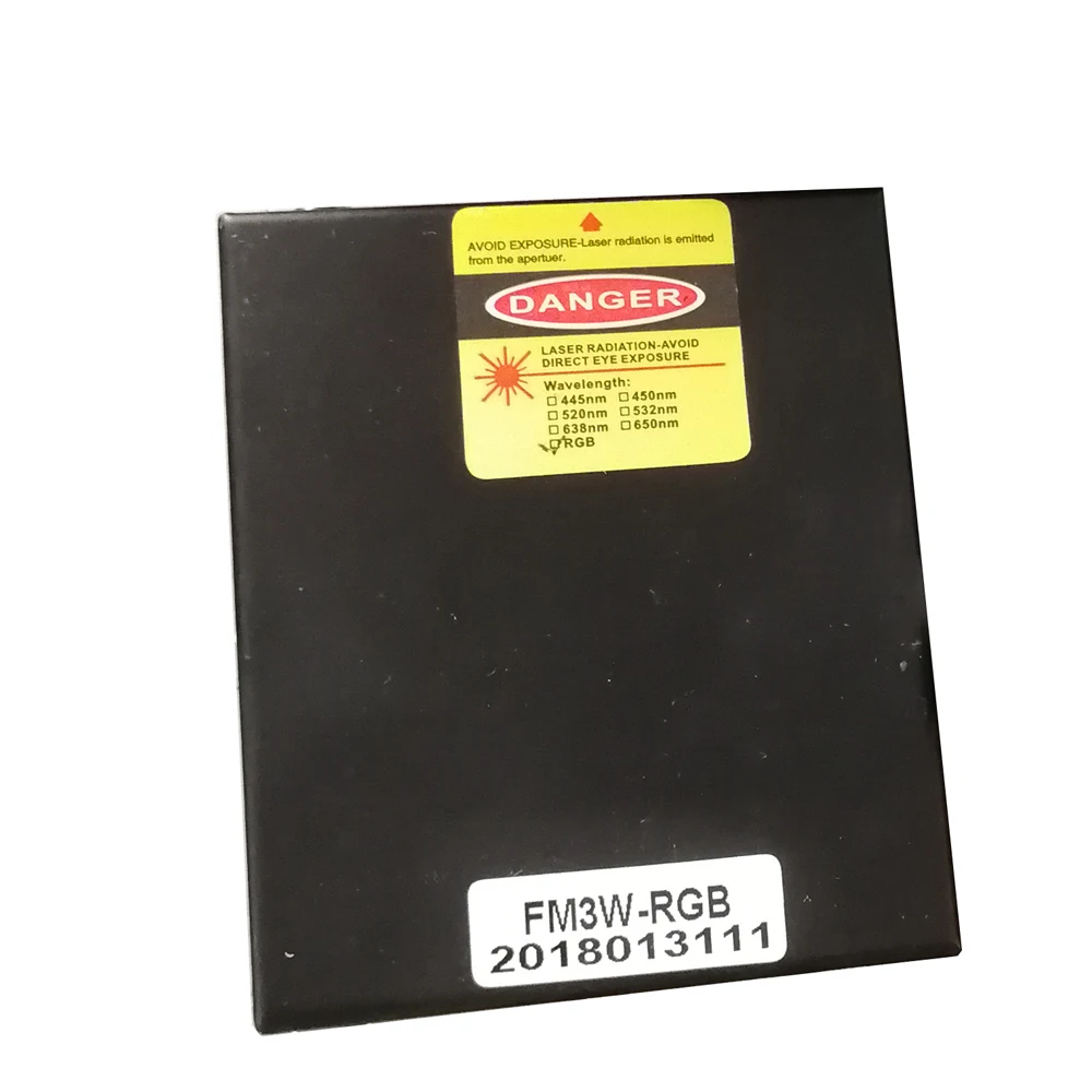 Laser diode box for 3w full RGB laser lightin Stage Lighting Effect