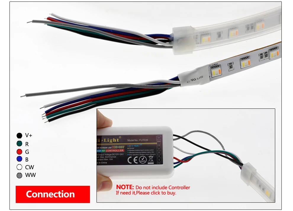 RGBCCT Светодиодные ленты 5050 12 V/24 V 5 цветов в 1 Светодиодная лента + WW + CW 60 Светодиодный s/m 5 м/лот RGBW Светодиодные ленты свет