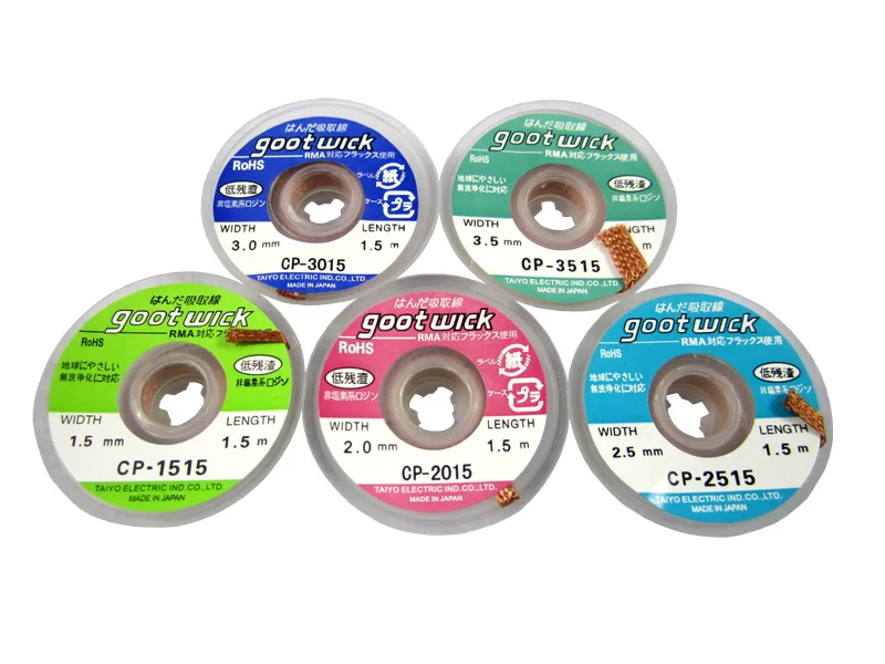 BGA Desoldering Wire Remover soldering Braid Wire Sucker Cable Fluxed