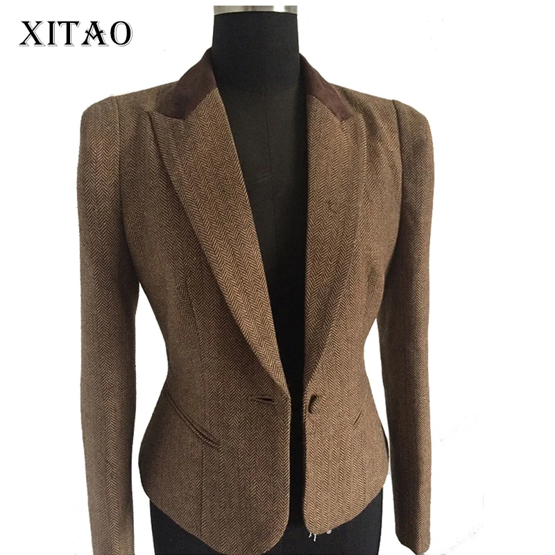 2016 new female short spring suit slim Suit Jacket Women