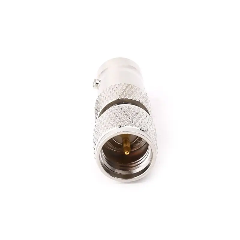 BNC Female To Mini UHF Male RF Connector Coaxial Converter Antenna Adapter