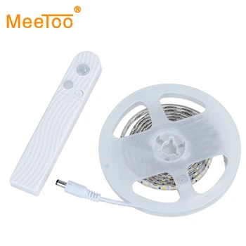 

LED Dual Mode 1M 60 LED Waterproof LED Motion Sensor Strip Light Auto On/Off Nature White/Warm White Human Body Sensor lights