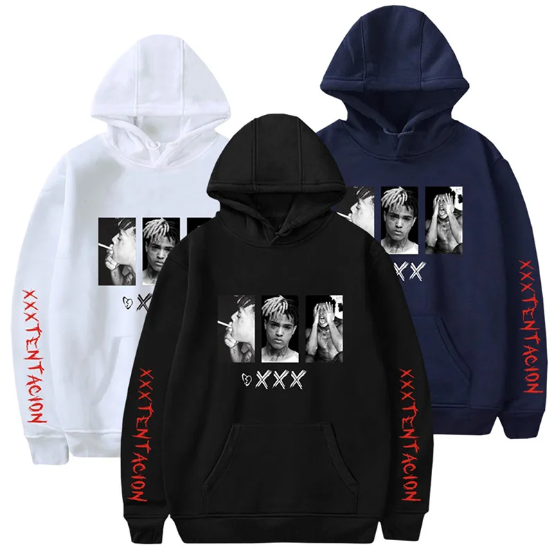 

XXXTentacion Hoodies Men/Women Casual Pullover Streetwear Sweatshirt Sudadera Hombre Harajuku Male Hood Crewneck