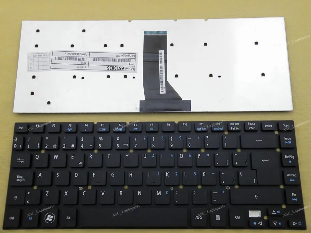 Ellenbogenorthese-LQ New Compatible with Acer Aspire E1-422 E1-422G US Keyboard no Frame 