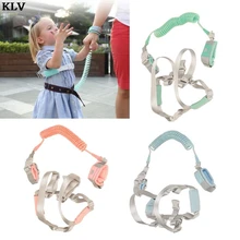 Поводок для малышей, для прогулок, детские ремни безопасности, поводки с замком для детей, анти-потеря, застежка на запястье, безопасное звено на запястье