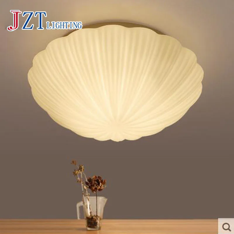 

GETOP Modern Romantic LED Ceiling Light For Living Room Bedroom Personality Home Shell Lighting LED Indoor Artistical Free Ship