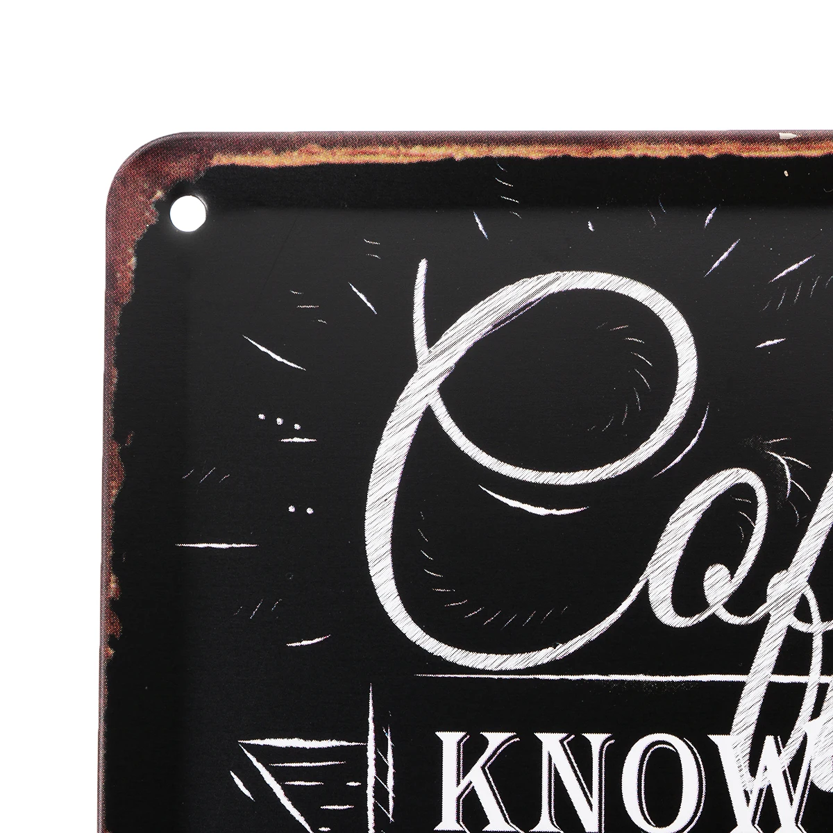 New Retro Coffee Menu Tin Sign Poster Metal Vintage Art Menu Poster Fashion  Bar Pub Cafe Wall Sign Cared Home Decor