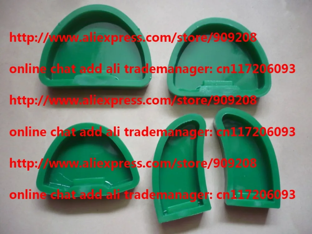Dental lab denture laboratory material green smooth base ...