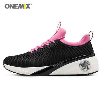 

ONEMIX Height Increased Shoes New Women Running Shoes Casual Sneakers Pink Outdoor Sport Shoes for Woman Light Walking Shoes