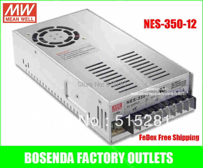 

12 pcs/pack NES-350-12V Original Taiwan Mean well Switching Power Supply Meanwell