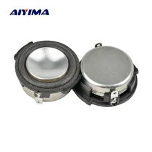 Aiyima 2 pçs 1 Polegada gama completa de áudio portátil alto-falante 4 ohm 4w woofer alto-falante sistema som de cinema em casa para harman