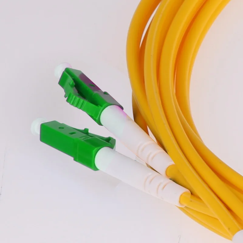 Волоконно оптический патч корд один режим SM 2 ядра Дуплексный LC/APC 9/125 ftth catv 3 5 10 15 20