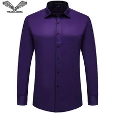 Мужская деловая рубашка Весна новое поступление Модная хлопковая мужская одежда с длинным рукавом облегающая Мужская рубашка для фитнеса 4XL N355