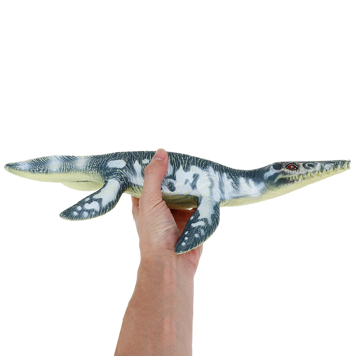 Большой 36x24x9 см Mosasaurus динозавр игрушка мягкие фигурки ручная роспись модель