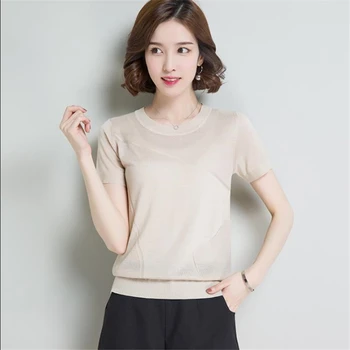 

Women Loose Sweater Lady Spring Stretch Breathable Pull Woman Summer Plus Size Thin Sweaters Female Oversized Hedging Pullovers