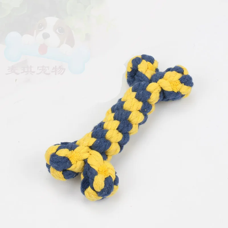 Dog Toys - Dog Chew Toys Rope  Puppy Toys - Teething Toys for Small to Medium Dogs - Washable Cotton Rope for Dogs